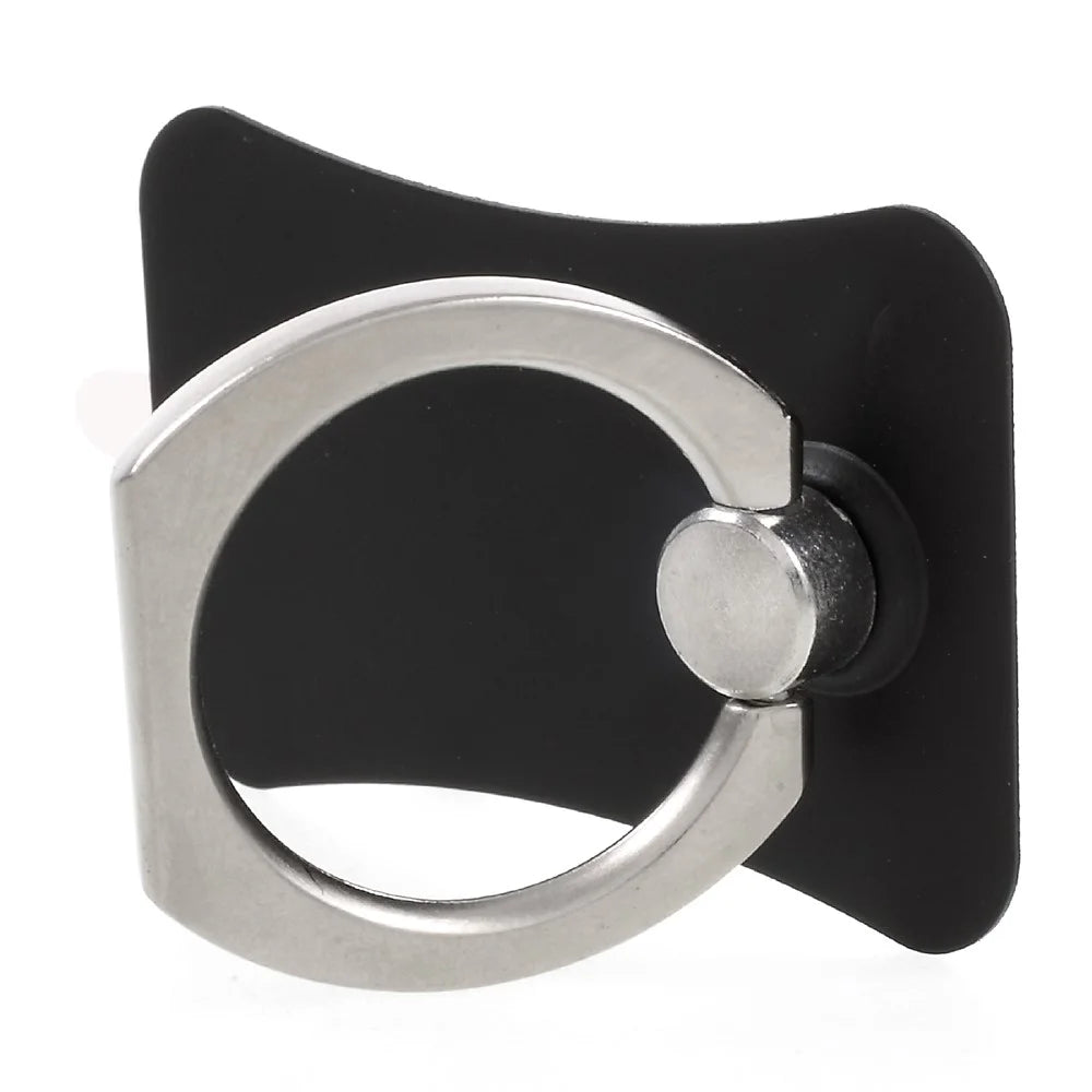 CMZWT Metal Ring Grip Holder 360-Degree Rotation for Cellphone Tablet - Black - 3