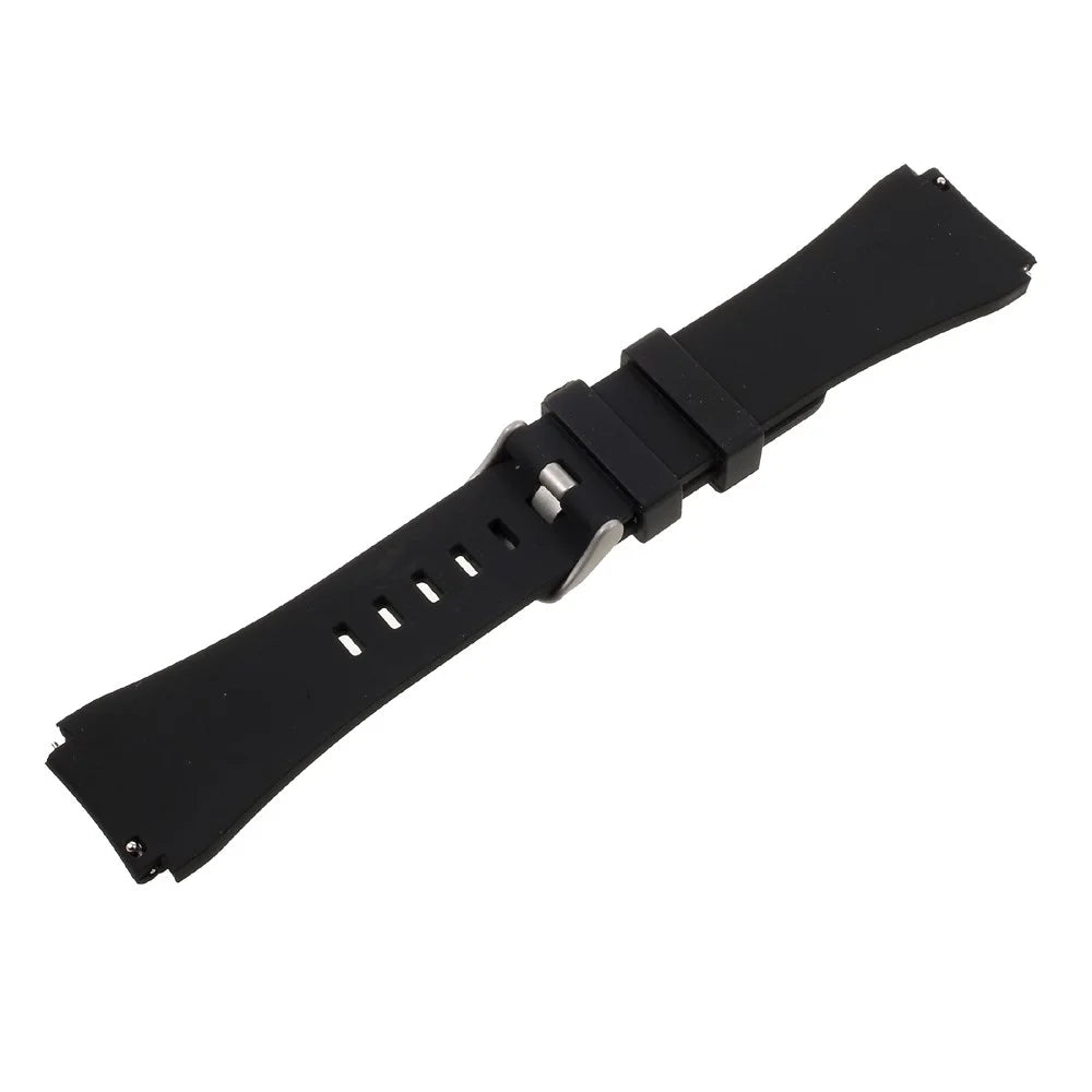22mm Sport Silicone Watch Band for Samsung Gear S3 Classic / Frontier - Black - 5