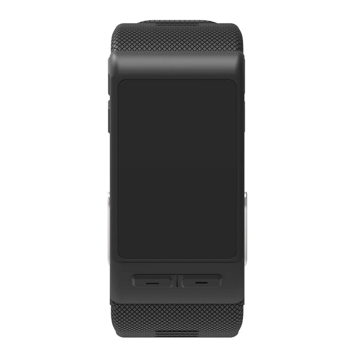 Sport Style Silicone Wrist Watch Band for Garmin Vivoactive HR - Black - 3
