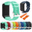 Sport Style Silicone Wrist Watch Band for Garmin Vivoactive HR - Black - 5