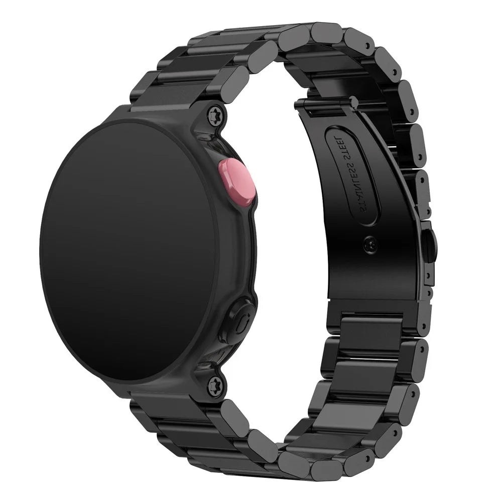 316 Stainless Steel Watch Band for Garmin Forerunner 630 620 220 230 235 735 - Black - 3