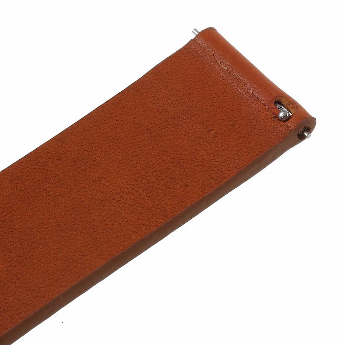 22mm Durable Leather Watch Wrist Band for Samsung Gear S3 Classic / S3 Frontier - Brown - 4