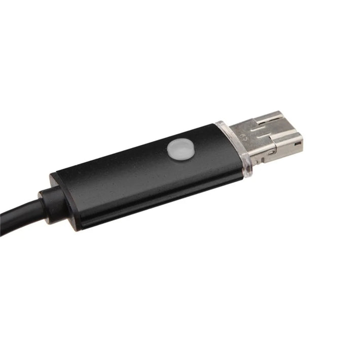 AN99 Waterproof 10M 5.5mm 6-LED Android PC USB Endoscope Inspection Video Camera - Black - 5