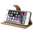 Genuine Split Leather Wallet Stand Cover for iPhone 6s / 6 4.7 inch - Brown - 4