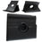 Litchi Grain Leather Case 360 Degree Rotary Stand Multi-Color Elastic Strap Closure for iPad Air 2 - Black - 1