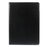 Litchi Grain Leather Case 360 Degree Rotary Stand Multi-Color Elastic Strap Closure for iPad Air 2 - Black - 2