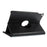 Litchi Grain Leather Case 360 Degree Rotary Stand Multi-Color Elastic Strap Closure for iPad Air 2 - Black - 7