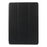 For iPad 9.7-inch (2018)/9.7-inch (2017)/Air 2/Air Tri-fold Stand Leather Cell Phone Casing - Black - 1