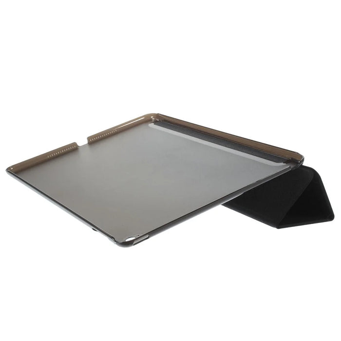 For iPad 9.7-inch (2018)/9.7-inch (2017)/Air 2/Air Tri-fold Stand Leather Cell Phone Casing - Black - 5