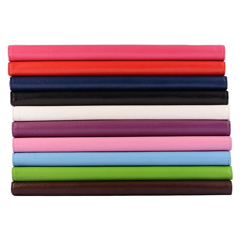 Lychee Texture Folio Stand Leather Smart Case for iPad Air 2 - Black - 3