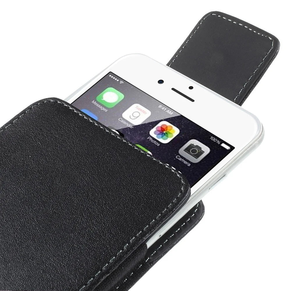 Swivel Belt Clip Leather Holster Pouch Case for iPhone 6 Plus / 6s Plus, Size: 16 x 8.4cm - 6