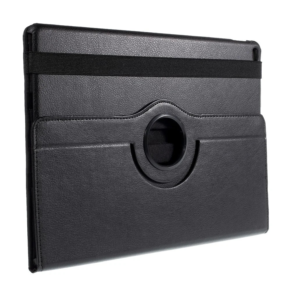 360 Rotation Smart Leather Tablet Case for iPad Pro 12.9 inch (2015) - Black - 4