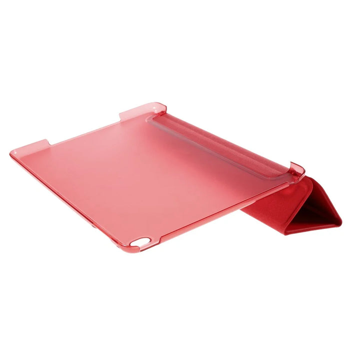 Tri-fold Smart Leather Tablet Case Cover for iPad mini 4 - Red - 5
