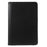 For iPad mini 4 Lychee 360-Rotation Leather Stand Case Cover - Black - 2