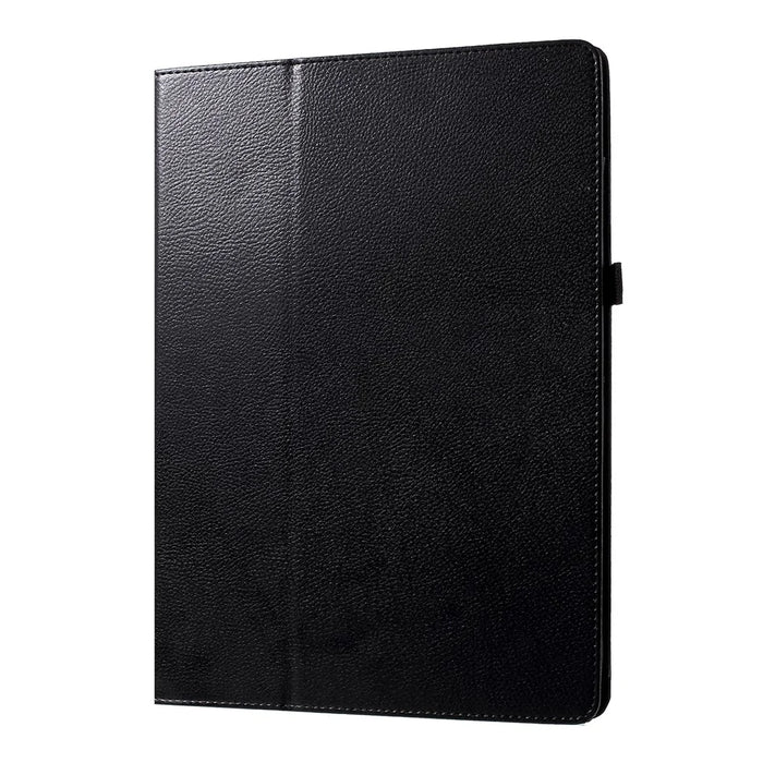 Litchi Texture Smart Leather Stand Case for iPad Pro 12.9 inch - Black - 3