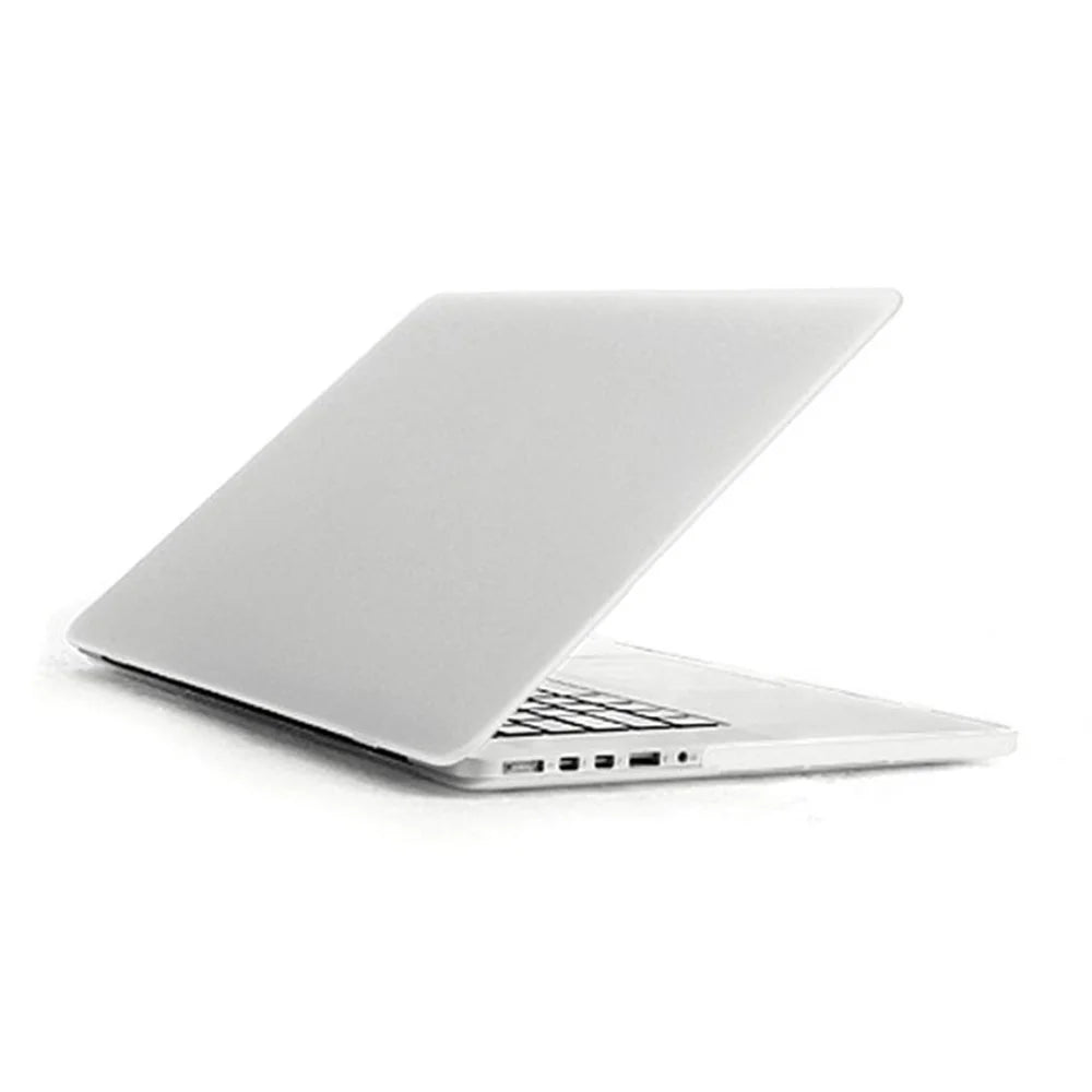 ENKAY HAT PRINCE Matte PC Full Body Case + Keyboard Film + Anti-dust Plugs for MacBook Pro 13.3" Retina A1425 - White - 2