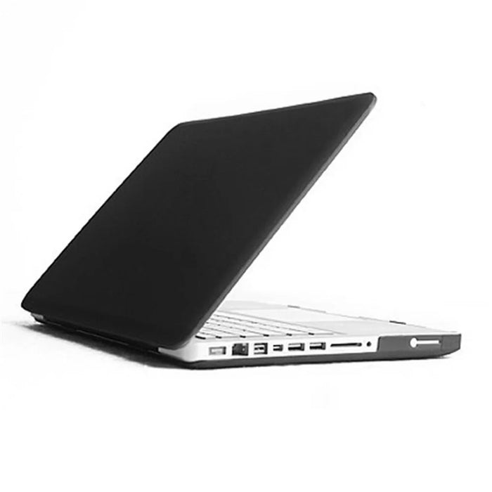 Black ENKAY HAT PRINCE Matte PC Full Body Case + Keyboard Film + Anti-dust Plugs for MacBook Pro 15.4" A1286 - 2