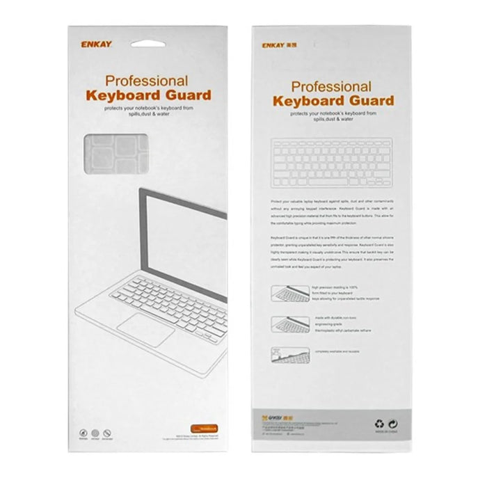Transparent ENKAY HAT PRINCE Crystal PC Cover for MacBook Pro 15 inch (2009 A1286 + Keyboard Guard Film + Anti-dust Plugs - 7