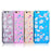 COMMA Bloom Series Plated Plastic Case for iPhone 6s / 6 4.7 inch - Blue - 4