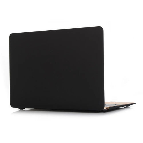 Black Matte Plastic Hard Case for MacBook 12-inch with Retina Display(2015) - 1