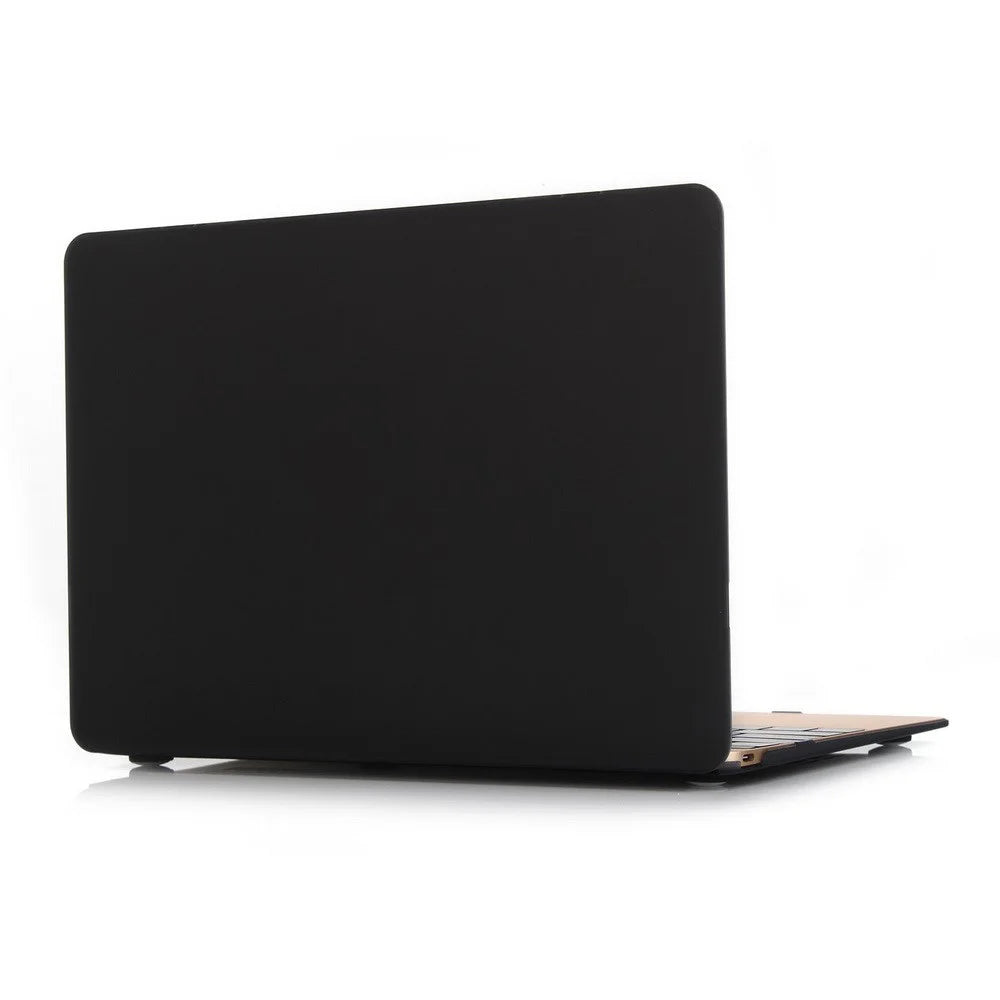Black Matte Plastic Hard Case for MacBook 12-inch with Retina Display(2015) - 1