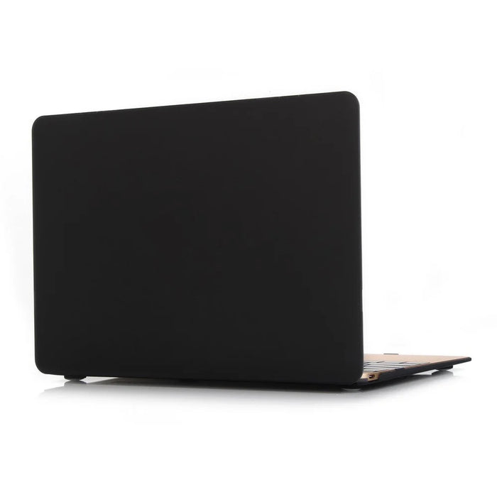 Black Matte Plastic Hard Case for MacBook 12-inch with Retina Display(2015) - 1