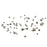 OEM Full Screw Set Replacement Parts for iPhone 6 4.7 inch - Silver Color - 1