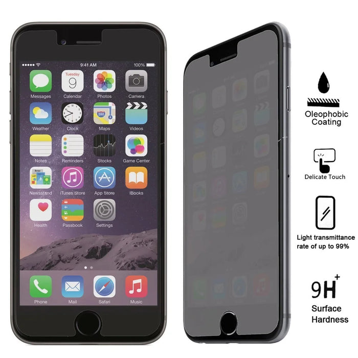 Tempered Glass Explosion-proof Anti-spy Film for iPhone 6 4.7 Inch / 6s - 1