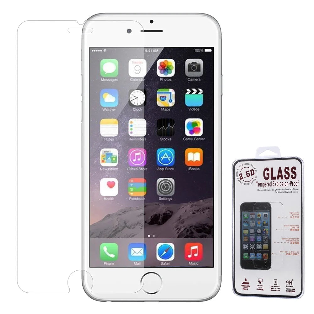 Tempered Glass Screen Protector for iPhone 6 6s 0.16mm Arc Edge - 1
