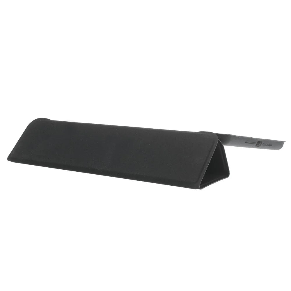 Slim Tri-fold Leather Smart Case for iPad Mini 4 with Stand - Black - 5