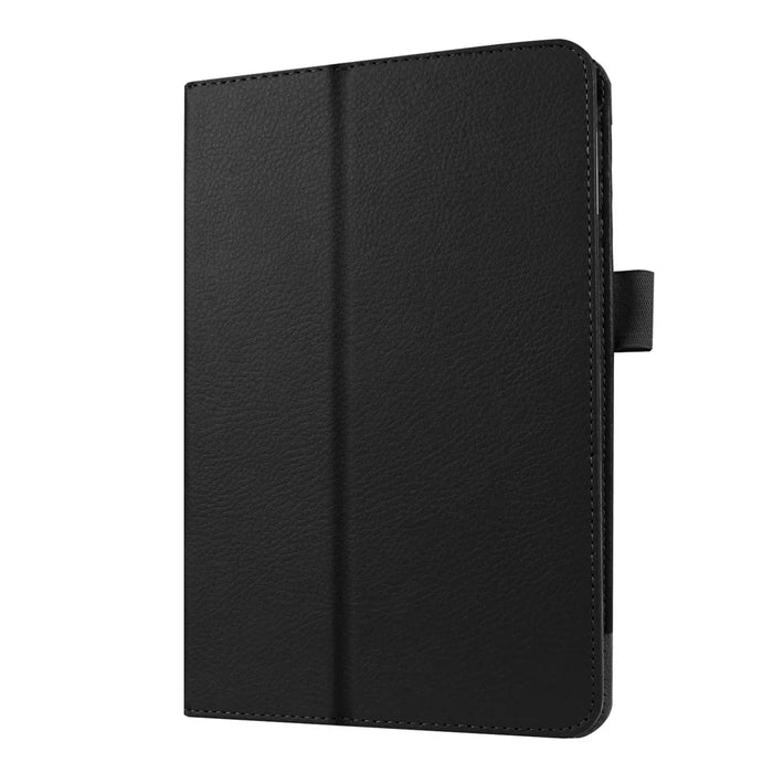 Litchi Texture Smart PU Leather Stand Case for iPad Mini 4 - Black - 3