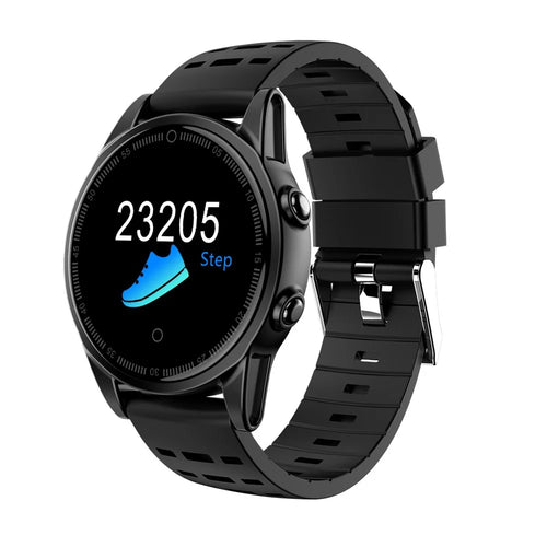 Color Screen Multi-function IP67 Waterproof Sport Smart Watch with Heart Rate Monitoring - Black - 1