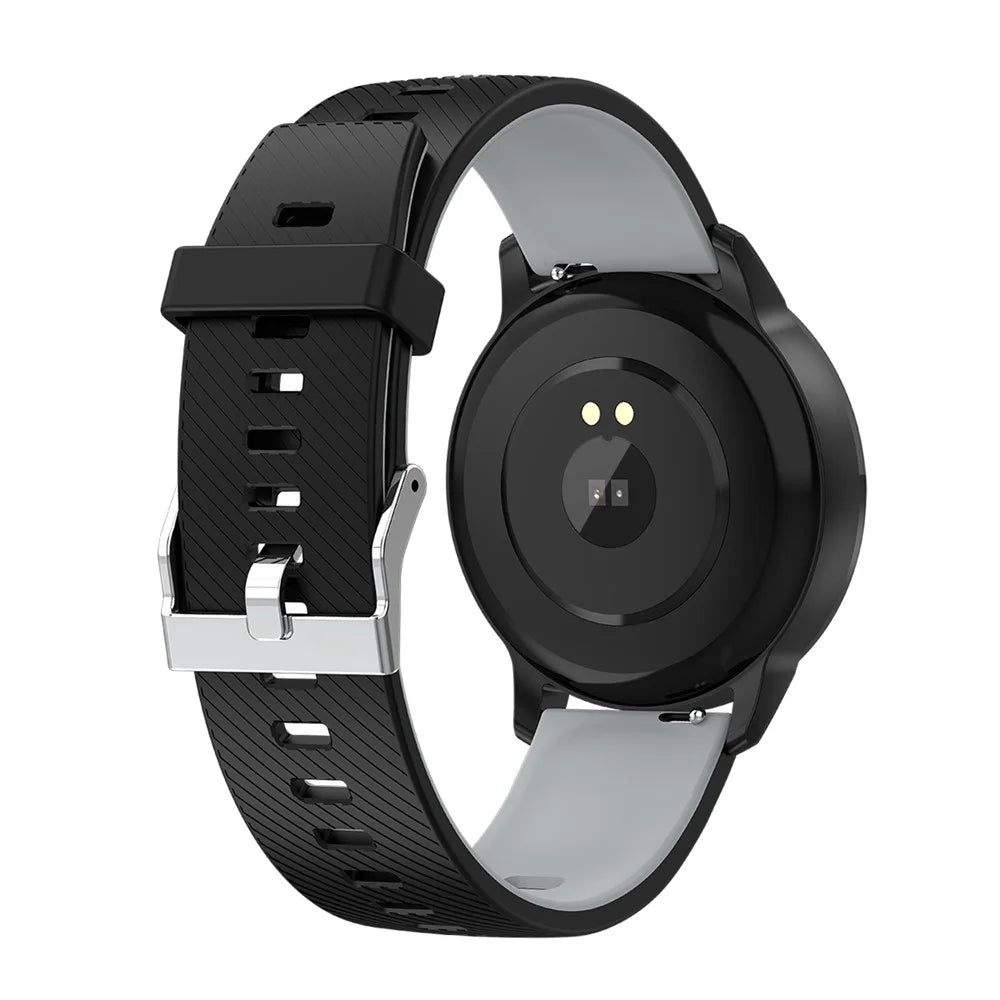 S16 Unisex IPS Screen Smart Bracelet Waterproof Sport Bluetooth-compatible Wristband with Silicone Strap - Grey - 2