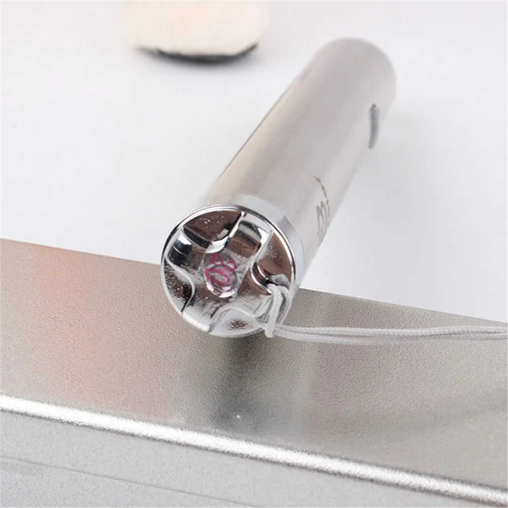 Laser Funny Cat Stick Toy 2 in 1 Red Laser Pen LED Flashlight Exercise Training Tool - 7