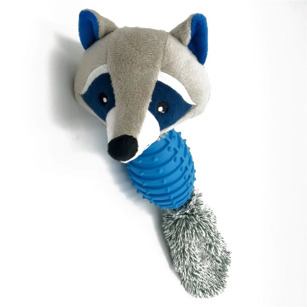 Pet Toy Plush Stuffing-free Dog Chew Durable Toys Pet Gift - Blue - 1