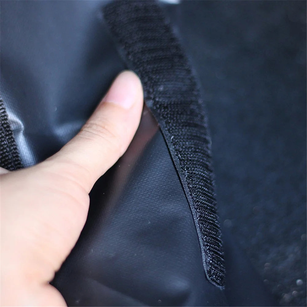 Pet Pad Car Mat Waterproof Oxford Cloth Anti-dirt Pad Dog Car Pads Dog Seat Cover - Black - 5