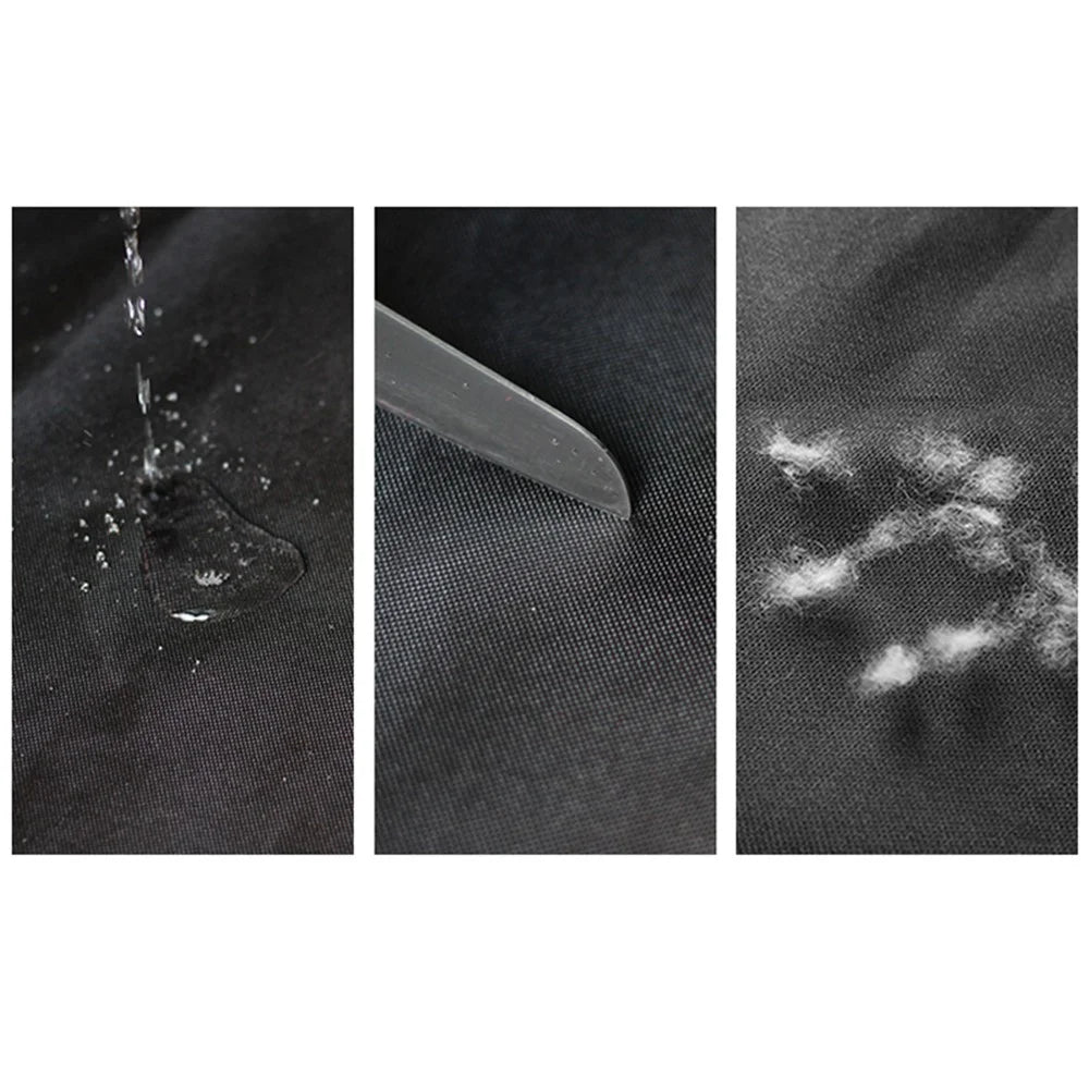 Pet Pad Car Mat Waterproof Oxford Cloth Anti-dirt Pad Dog Car Pads Dog Seat Cover - Black - 7