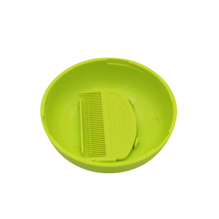 Dog Brush Cat Brush Universal Pet Massage Comb Multifunction Brush Pet Gift - Green - 3
