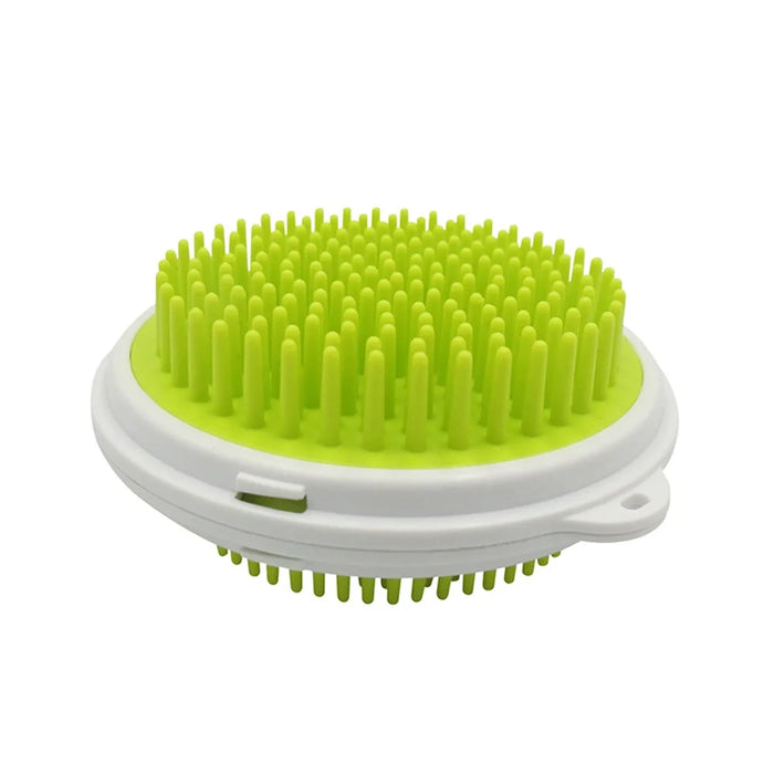 Dog Brush Cat Brush Universal Pet Massage Comb Multifunction Brush Pet Gift - Green - 6
