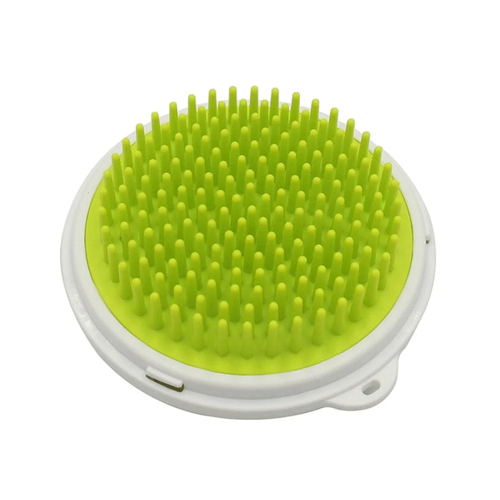 Dog Brush Cat Brush Universal Pet Massage Comb Multifunction Brush Pet Gift - Green - 7