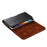 Genuine Leather Holster Pouch Case for iPhone 11 Pro / X 5.8 inch / Samsung Galaxy S9 S8 Etc, Size: 14.5 x 7.5 x 1.6cm - Black - 5