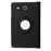 Litchi Texture Rotary Stand Leather Case for Samsung Galaxy Tab E 9.6 T560 / T561 - Black - 2