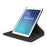 Litchi Texture Rotary Stand Leather Case for Samsung Galaxy Tab E 9.6 T560 / T561 - Black - 3