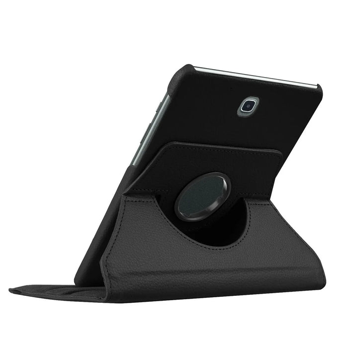 Litchi Texture Rotary Stand Leather Case for Samsung Galaxy Tab S2 8.0 - Black - 6