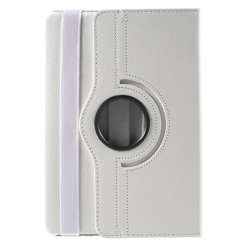 Rotary Stand Flip Leather Case Cover for Samsung Galaxy Tab S2 9.7 T810 T815 Multi-Angle Stand Tablet Accessory - White - 3