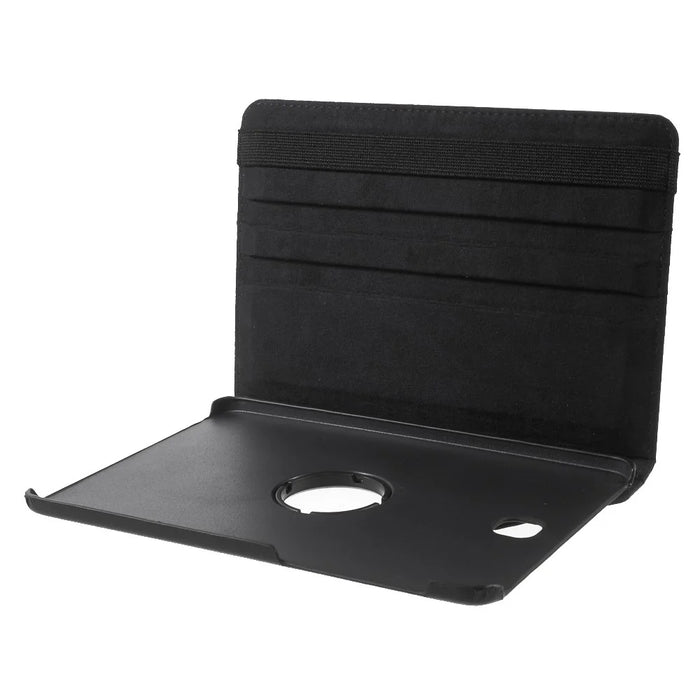 Rotary Stand Leather Flip Case for Samsung Galaxy Tab S2 8.0 T710 T715 - Black - 7