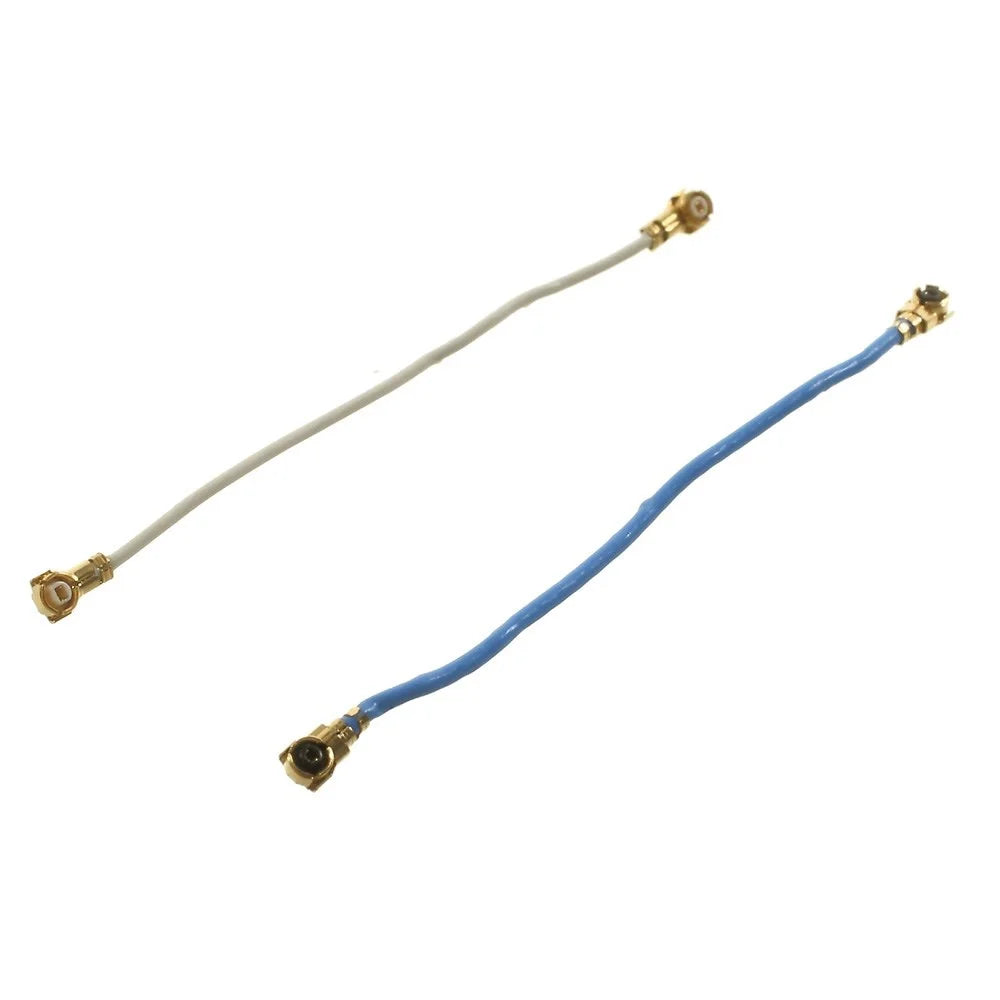 A Pair White & Blue Antennas Spare Parts for Samsung Galaxy S5 G900 (OEM) - 1