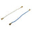 A Pair White & Blue Antennas Spare Parts for Samsung Galaxy S5 G900 (OEM) - 1