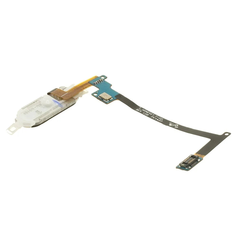For Samsung Galaxy Note 4 SM-N910 Main Keypad Home Button with Flex Cable OEM - White - 2