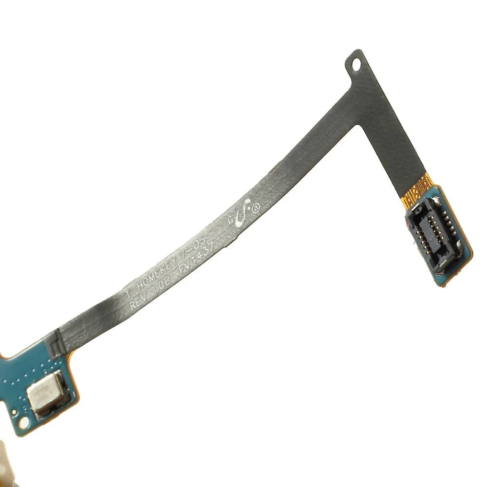 For Samsung Galaxy Note 4 SM-N910 Main Keypad Home Button with Flex Cable OEM - White - 3